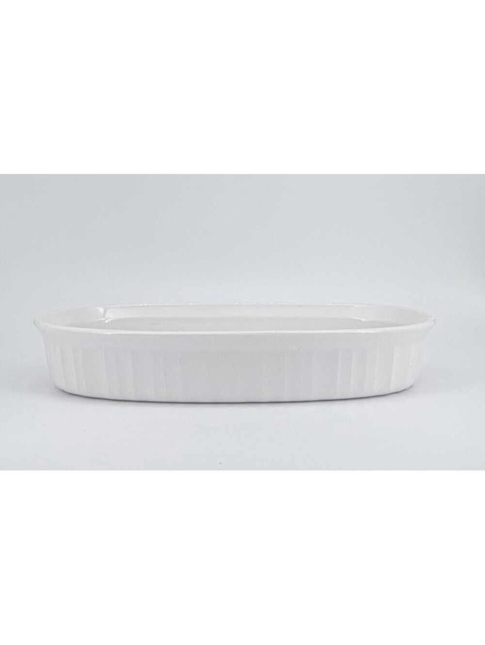 Vintage CorningWare F-21-B White Oval Baking Dish 1 Liter Casserole